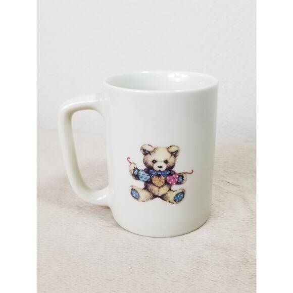 Gibson Otagiri Bear Coffee Mug Tea Cup 4" Teddy Bear Japan Vintage Collectible - Picture 5 of 11